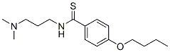 CAS 登录号：16531-42-3， 4-丁氧基-N-[3-(二甲基氨基)丙基]硫代苯甲酰胺