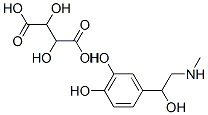 CAS 登录号：16536-89-3， L-副肾碱酒石酸氢盐