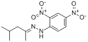 CAS#: 1655-42-1, 4-methyl-2-Pentanone (2,4-dinitrophenyl)hydrazone