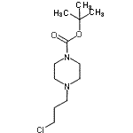 CAS#: 165530-45-0, 2-Methyl-2-Propanyl 4-(3-Chloropropyl)-1-Piperazinecarboxylate