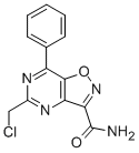 CAS#: 165611-01-8, 5-(Chloromethyl)-7-Phenyl-[1,2]Oxazolo[5,4-e]Pyrimidine-3-Carboxamide