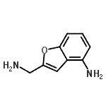 CAS 登录号：165737-05-3， 2-(氨基甲基)-1-苯并呋喃-4-胺