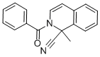 CAS#: 16576-32-2, 2-Benzoyl-1,2-Dihydro-1-Methyl-1-Isoquinolinecarbonitrile