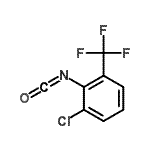 CAS 登录号：16583-76-9， 1-氯-2-异氰酸-3-(三氟甲基)苯