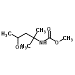 CAS#: 166271-53-0, Methyl (4-Hydroxy-2-Methyl-2-Pentanyl)Carbamate