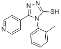 CAS#: 16629-41-7, 5-Pyridin-4-Yl-4-O-Tolyl-4H-[1,2,4]Triazole-3-Thiol