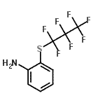 CAS#: 166392-11-6, 2-[(Heptafluoropropyl)Sulfanyl]Aniline