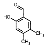CAS#: 1666-03-1, 2-Hydroxy-4,5-Dimethylbenzaldehyde