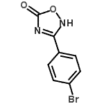 CAS 登录号：16672-19-8， 3-(4-溴苯基)-1,2,4-恶二唑-5(2H)-酮