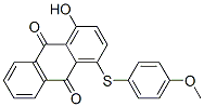 CAS#: 16673-01-1, 1-Hydroxy-4-[(4-Methoxyphenyl)Thio]Anthraquinone