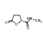 CAS#: 166765-06-6, (2R)-N-Methyl-5-Oxotetrahydro-2-Furancarboxamide