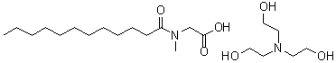 CAS#: 16693-53-1, N-Methyl-N-(1-Oxododecyl)Glycine Compound With 2,2',2''-Nitrilotri(Ethanol) (1:1)