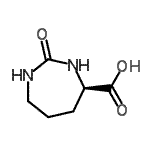 CAS 登录号：166961-73-5， (4R)-2-氧代-1,3-二氮杂环庚-4-羧酸