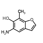 CAS#: 167029-03-0, 5-Amino-7-Methyl-1-Benzofuran-6-Ol