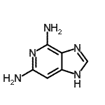 CAS#: 167083-81-0, 1H-Imidazo[4,5-c]Pyridine-4,6-Diamine