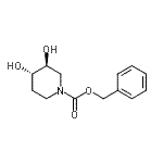 CAS 登录号：167097-00-9， 苄基(3S,4S)-3,4-二羟基-1-哌啶羧酸酯