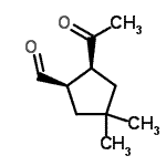 CAS#: 167101-48-6, (1R,2S)-2-Acetyl-4,4-Dimethylcyclopentanecarbaldehyde