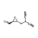 CAS 登录号：167170-91-4， {[(2R,3S)-3-甲酰基-2-环氧乙烷基]甲基}丙二腈