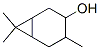 CAS#: 16725-98-7, 4,7,7-Trimethylbicyclo[4.1.0]Heptan-3-Ol