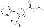 CAS#: 167279-18-7, Ethyl 4-Phenyl-5-(Trifluoromethyl)-2-Thiophenecarboxylate