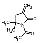 CAS#: 167281-21-2, 1-Acetyl-5,5-Dimethyl-3-Methylene-2-Pyrrolidinone