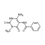 CAS#: 167299-05-0, N-(6-Amino-3-Methyl-2,4-Dioxo-1,2,3,4-Tetrahydro-5-Pyrimidinyl)Benzamide