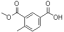CAS 登录号：167300-06-3， 3-(甲氧羰基)-4-甲基苯甲酸