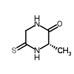 CAS 登录号：167391-74-4， (3S)-3-甲基-5-硫代-2-哌嗪酮