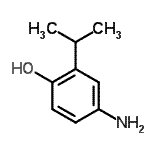 CAS#: 16750-66-6, 4-Amino-2-Isopropylphenol