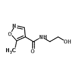 CAS#: 167538-23-0, N-(2-Hydroxyethyl)-5-Methyl-1,2-Oxazole-4-Carboxamide