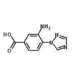 CAS#: 167627-00-1, 3-Amino-4-(1H-1,2,4-Triazol-1-Yl)Benzoic Acid