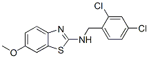 CAS#: 16763-13-6, N-(2,4-Dichlorobenzyl)-6-Methoxy-1,3-Benzothiazol-2-Amine