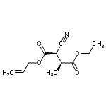 CAS#: 167778-99-6, 1-Allyl 4-Ethyl (2R,3S)-2-Cyano-3-Methylsuccinate