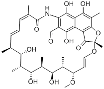 CAS 登录号：16783-97-4， 3-甲酰基-25-脱乙酰基利福霉素