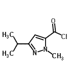 CAS#: 167889-80-7, 3-Isopropyl-1-Methyl-1H-Pyrazole-5-Carbonyl Chloride