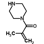 CAS 登录号：167982-25-4， 2-甲基-1-(1-哌嗪基)-2-丙烯-1-酮