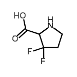 CAS 登录号：168102-06-5， 3,3-二氟脯氨酸
