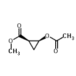 CAS#: 168141-89-7, Methyl (1R,2S)-2-Acetoxycyclopropanecarboxylate