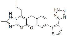 CAS#: 168152-82-7, 2-Methyl-7-Propyl-6-[[4-[3-(2H-Tetrazol-5-Yl)Thiophen-2-Yl]Phenyl]Methyl]-1H-[1,2,4]Triazolo[1,5-a]Pyrimidin-5-One