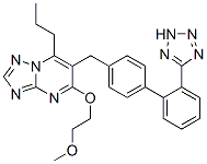 CAS#: 168152-95-2, 5-(2-Methoxyethoxy)-7-Propyl-6-[[4-[2-(2H-Tetrazol-5-Yl)Phenyl]Phenyl]Methyl]-[1,2,4]Triazolo[1,5-a]Pyrimidine