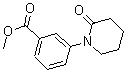 CAS 登录号：168162-28-5， 3-(2-氧代-1-哌啶基)-苯甲酸甲酯