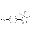 CAS 登录号：168167-73-5， 2,2,3,3-四氟-1-(4-甲基苯基)-1-丙酮