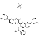 CAS#: 168206-21-1, (3Z)-3-[4-(2-Carboxyphenyl)-7-(Diethylamino)-2H-Chromen-2-Ylidene]-N,N-Diethyl-2-Oxo-2,3-Dihydro-7H-Chromen-7-Iminium Perchlorate