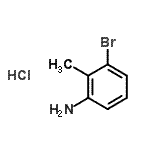 CAS#: 16822-92-7, 3-Bromo-2-Methylaniline Hydrochloride (1:1)