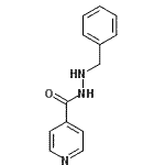 CAS 登录号：16827-11-5， N'-苄基异烟酰肼