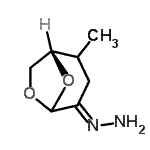 CAS#: 168333-78-6, (1E)-[(1S)-2-Methyl-6,8-Dioxabicyclo[3.2.1]Oct-4-Ylidene]Hydrazine