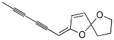 CAS 登录号：16863-61-9， 2-(2,4-己二炔亚基)-1,6-二氧杂螺[4.4]壬-3-烯