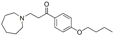 CAS 登录号：16870-63-6， 1-(4-丁氧基苯基)-3-(六氢-1H-氮杂卓-1-基)-1-丙酮