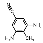 CAS#: 168770-41-0, 3,5-Diamino-4-Methyl-Benzonitrile