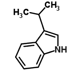 CAS#: 16886-00-3, 3-Isopropyl-1H-Indole